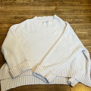 Cream knit sweater